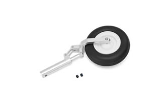 Freewing 90mm EDF Zeus Main Landing Gear Strut and Tire - Left