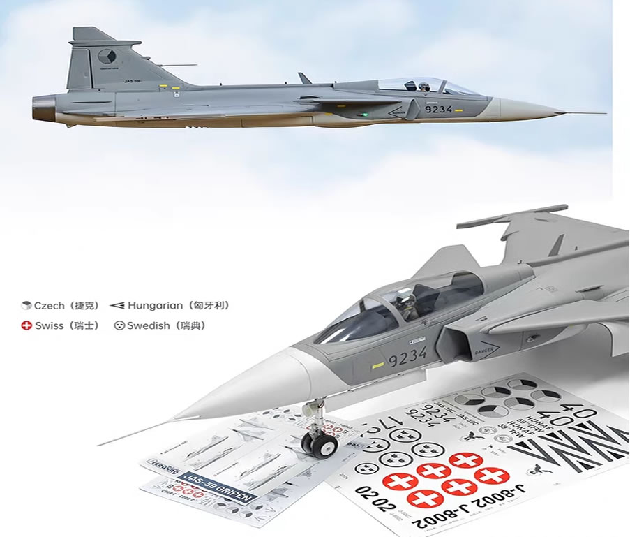 Freewing JAS 39 Gripen V2 80mm EDF Jet