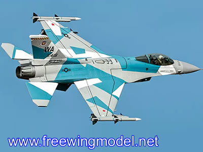 Freewing F-16 V2 90mm EDF Jet 8S PNP JET