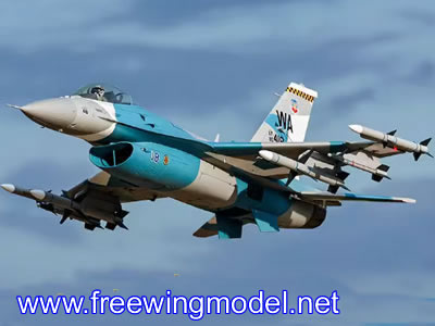 Freewing F-16 V2 90mm EDF Jet 6S PNP