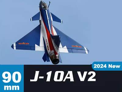 Freewing J-10A V2 90mm 8S PNP Jet