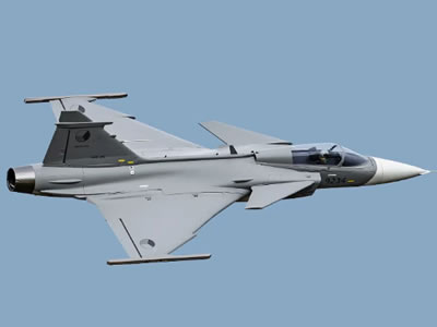 Freewing JAS 39 Gripen V2 80mm ARF Plus Jet