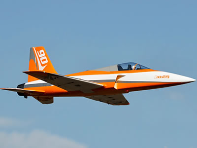 Freewing Zeus V2 90mm EDF Sport 8S Orange Jet RC Airplane